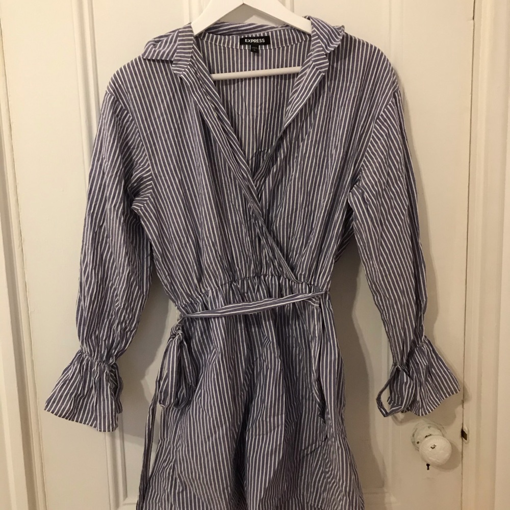 Express Pinstripe Dress